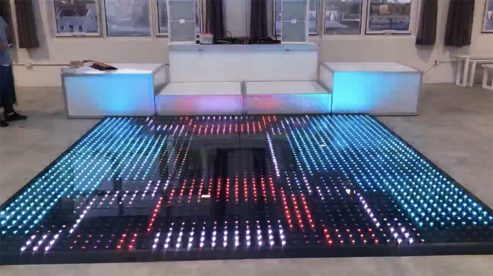 Lighted Dance Floor Rental Long Island