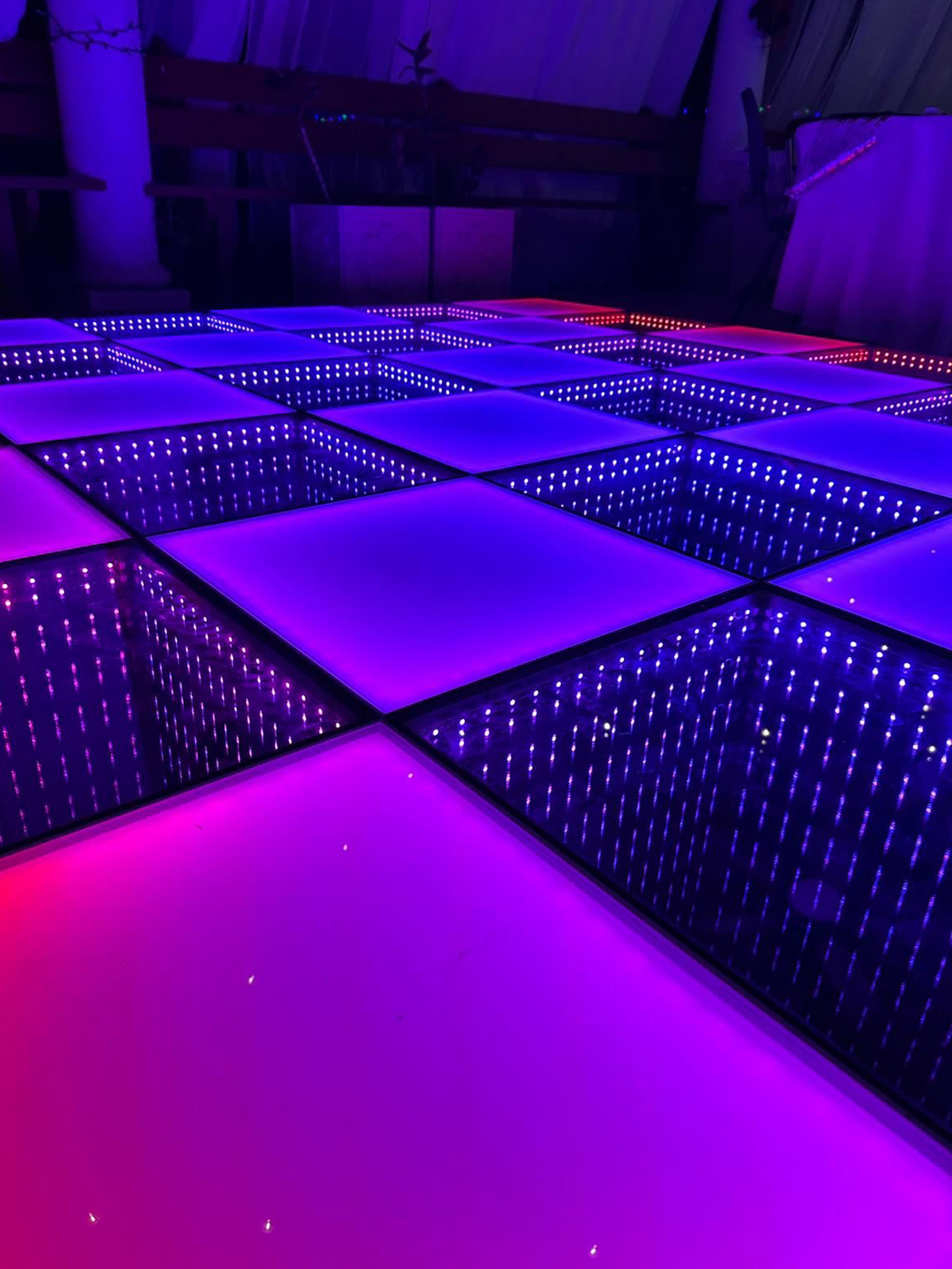 Light Up Dance Floor Rental Boston