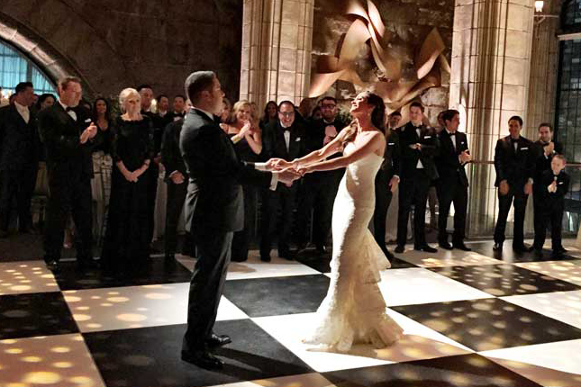 Black And White Dance Floor Nyc