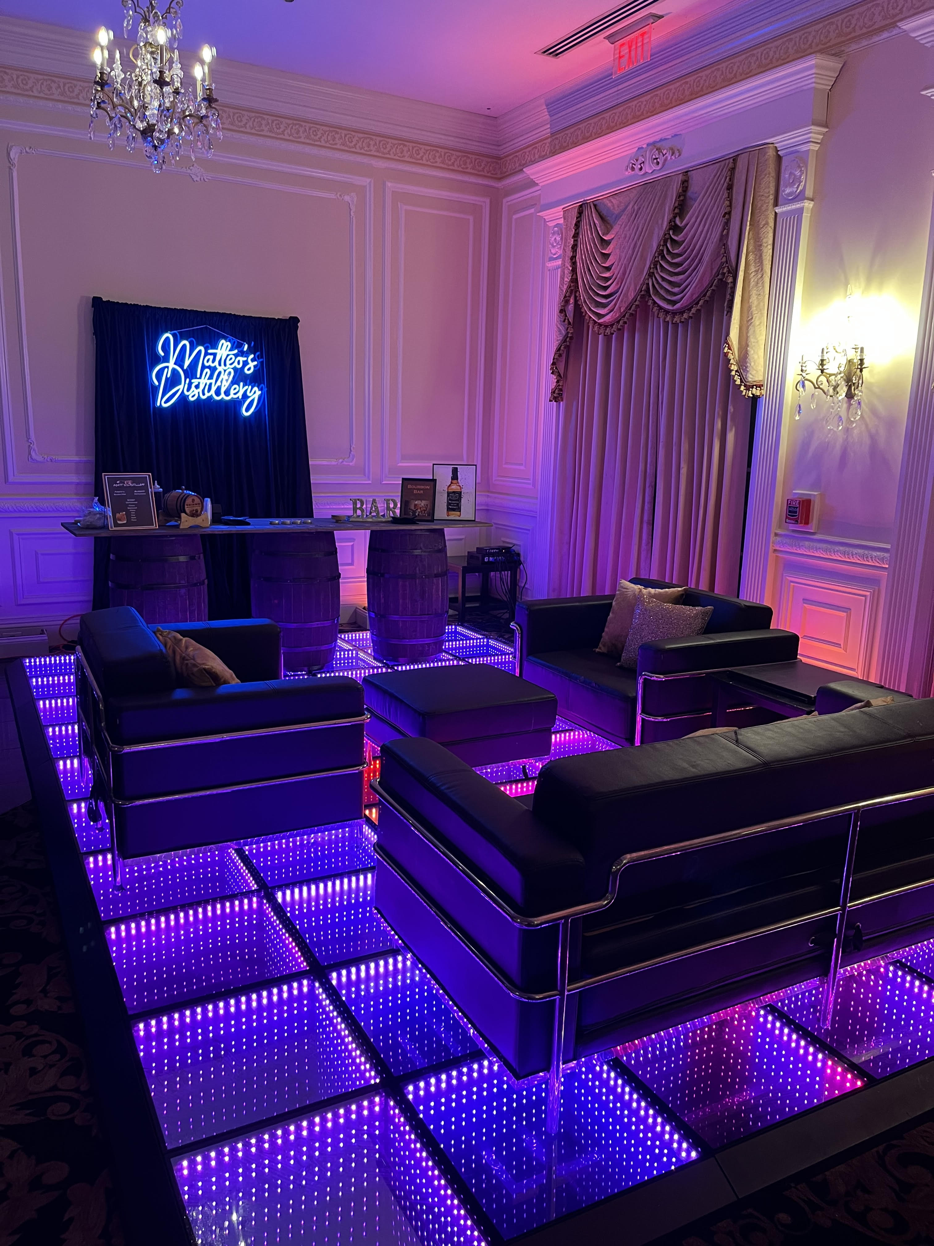 LED Infinity Dance Floor Rental Las Vegas