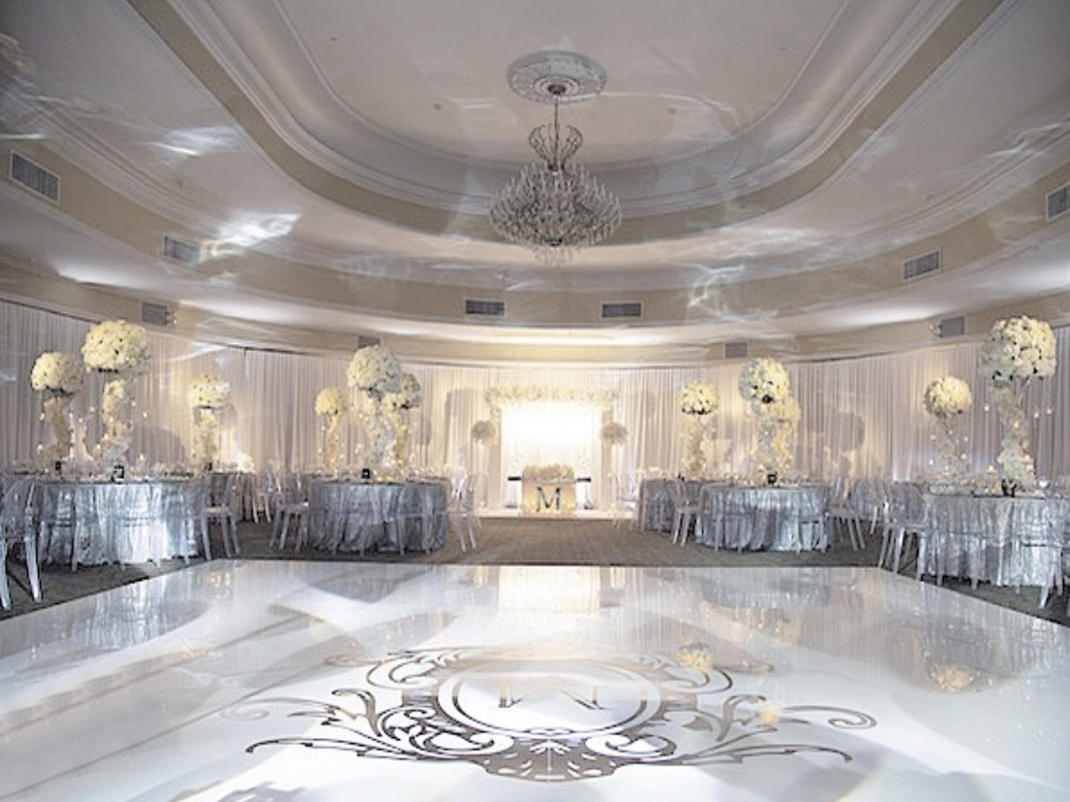 Hire White Dance Floor Nyc