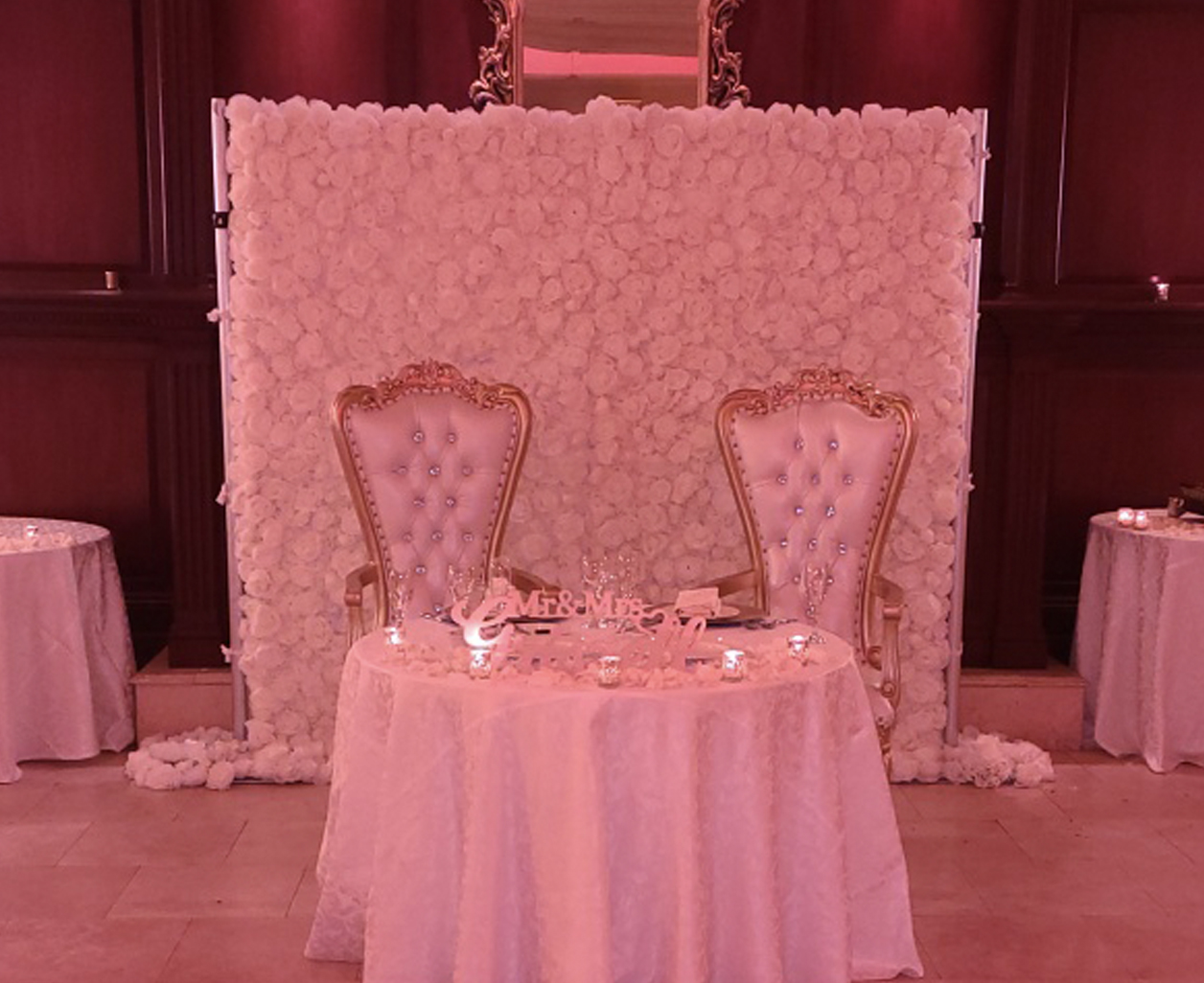 Flower Wall Rental Long Island NYC Westchester