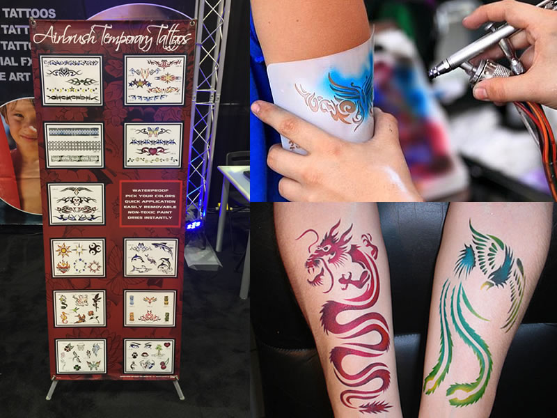 Airbrush Tattoo Rental Michigan Party Rentals  Acme Partyworks