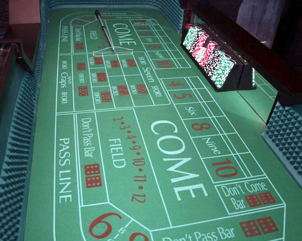 craps table rental ny