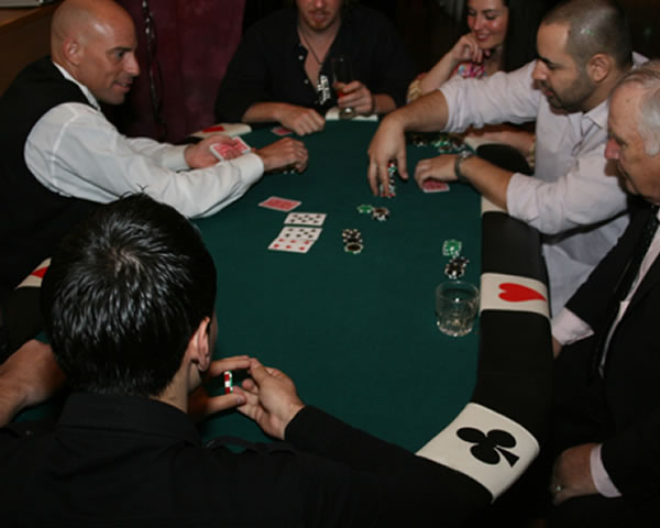 poker table rental ny